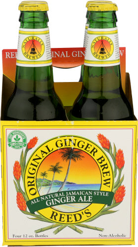 REEDS SODA GINGR BEER ORIG 4PK - 48 FO