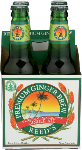 REEDS SODA 4PK GINGER PRM - 48 FO