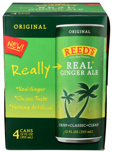 REEDS SODA GINGER ALE - 48 FO
