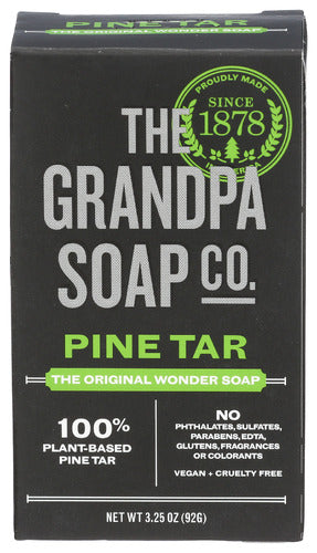 GRANDPAS SOAP BAR PINE TAR - 3.25 OZ