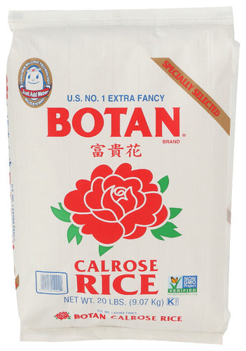 BOTAN RICE CALROSE - 20 LB