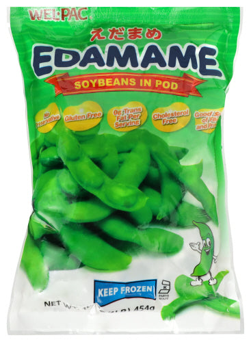 WEL PAC SOY BEAN FRZ EDAMAME - 16 OZ