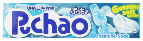 UHA MIKAKUTO CANDY PUCHAO RAMUNE SODA - 1.76 OZ