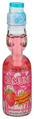 JFC INTERNATIONAL SODA RAMUNE STRAWBERRY - 6.76 FO
