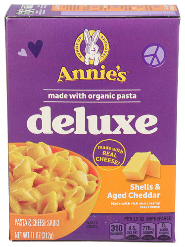 Annies Homegrown 
Mac & Chs Shell & Agd Chdr, 11 OZ.