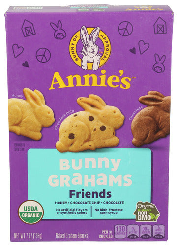 Annies Homegrown 
Cookie Bunny Graham Friend, 7 OZ.