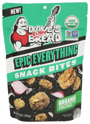 Daves Killer Bread 
Bites Gran Evrythng Org, 7.2 OZ.