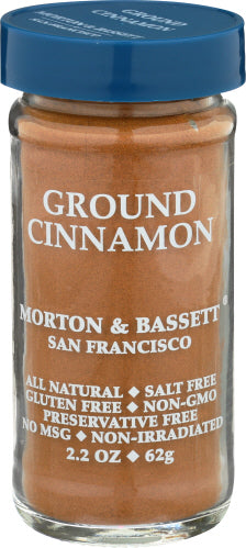 MORTON & BASSETT CINNAMON GROUND - 2.7 OZ