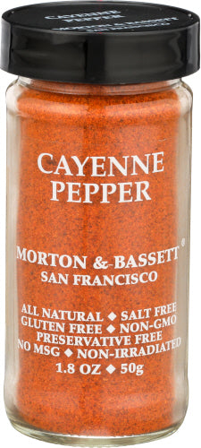 MORTON & BASSETT PEPPER CAYANNE - 1.8 OZ