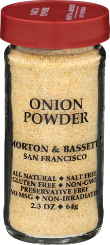 Morton & Bassett
Onion Powder, 2.3 OZ.