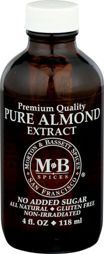 Morton & Bassett 
Extract Almond Pure, 4 OZ.