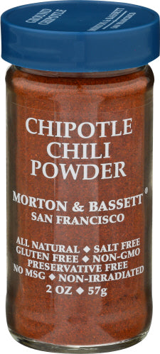 Morton & Bassett
Spice Chpotl Chili Pwdr, 2 OZ.