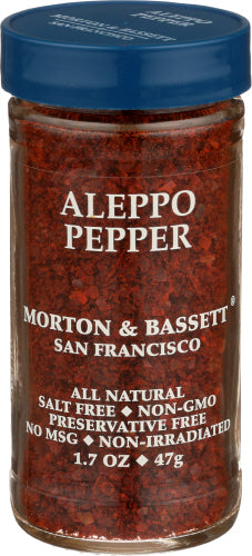 MORTON & BASSETT PEPPER ALEPPO - 1.7 OZ