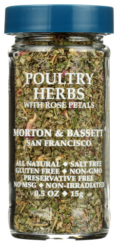 Morton & Bassett
Herbs Poultry Rose Petals, 0.5 OZ.
