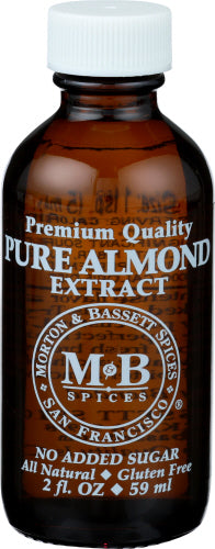 MORTON & BASSETT EXTRACT ALMOND - 2 OZ