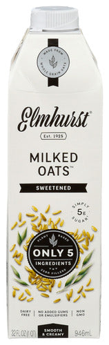 ELMHURST BEVERAGE OATS MILKED - 32 FO