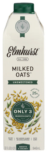 ELMHURST MILK OAT UNSWEETENED - 32 FO