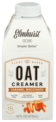ELMHURST OAT CREAMER CARAMEL MACCH - 16 FO