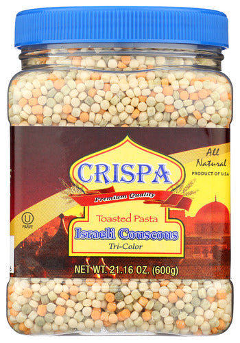 Crispa
Couscous Israeli Tri Clr, 21.16 OZ.