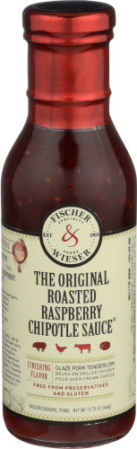 FISCHER & WIESER SAUCE CHPTL RSTD RSPBRY - 15.8 OZ