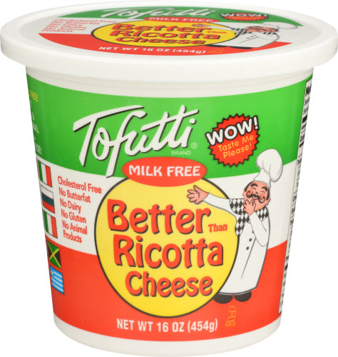 TOFUTTI BTR THN RICOTTA CHEESE - 16 OZ