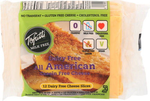 TOFUTTI SOY CHEESE SLC AMRCN DF - 8 OZ