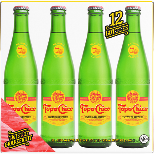 TOPO CHICO WATER SPRKLG GRPFRT 12PK - 144 FO
