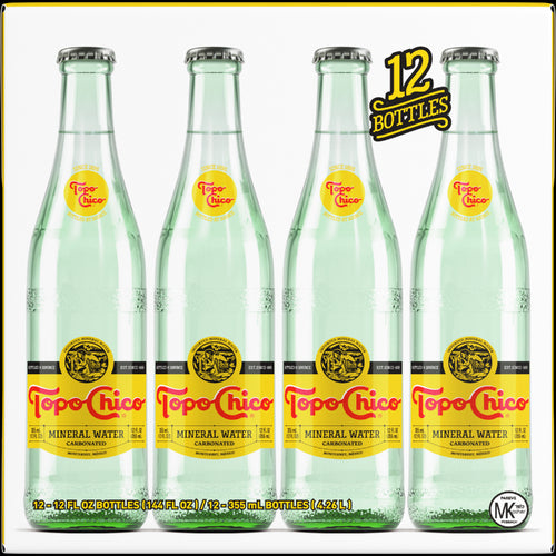 TOPO CHICO WATR MNERL 12P ORGNL GLASS - 144 FO
