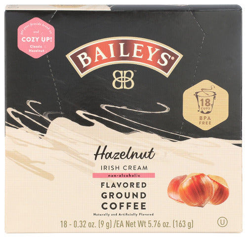 Baileys 
Coffee Hzlnt Irsh Crm Ss, 18 EA.