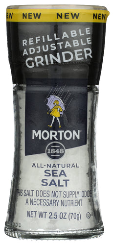 Mortons
Salt Sea Grinder Morton, 2.5 OZ.