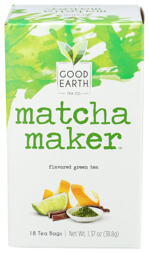 GOOD EARTH TEA MATCHA MAKER - 18 BG