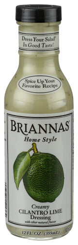 BRIANNAS DRSSNG CILANTRO LIME - 12 OZ
