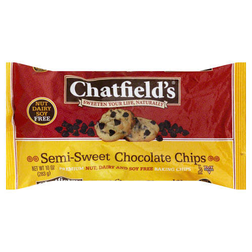 CHATFIELDS CHOC CHIP SEMI SWT CHOC - 10 OZ