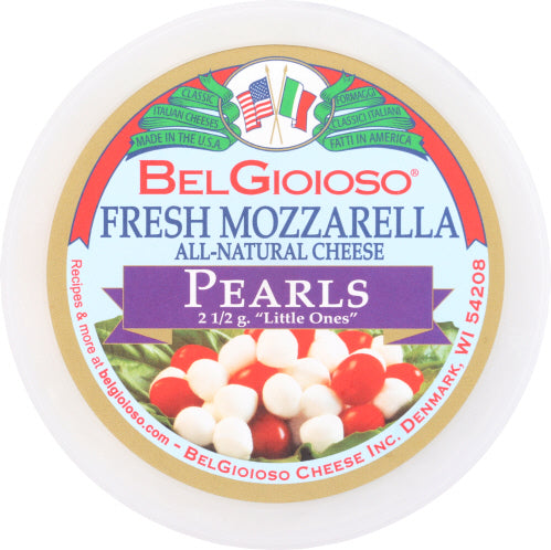 BELGIOIOSO CHEESE MZZRLA PERLINE FRSH - 8 OZ