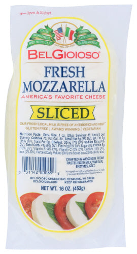BELGIOIOSO CHEESE LOG MZZRLA PRESLCD - 16 OZ