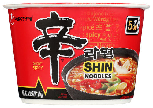 NONG SHIM NOODLE BOWL BIG SHIN - 4.02 OZ