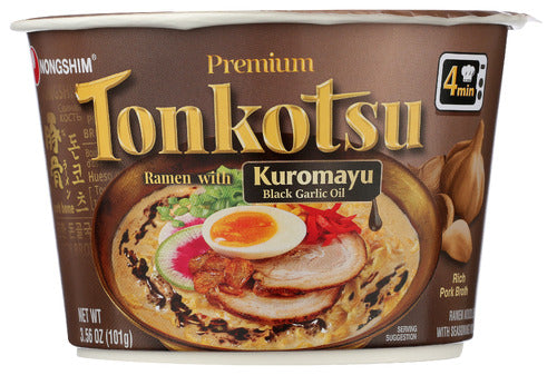 NONG SHIM SOUP BOWL NOODLE TONKOTSU - 3.56 OZ