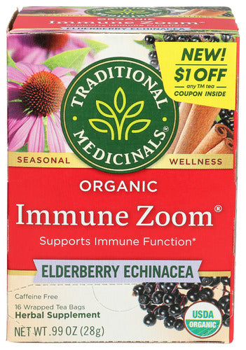 TRADITIONAL MEDICINALS TEA IMMUNE ZOOM ELDRBRY - 16 BG