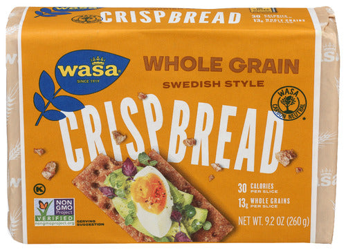 WASA CRISPBREAD WHL GRAIN - 9.2 OZ