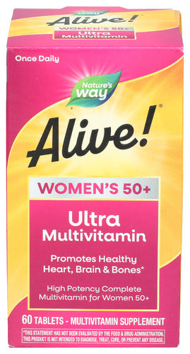 NATURES WAY ALIVE DAILY WMN 50+ 60TB - 60 TB