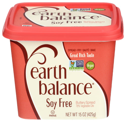 EARTH BALANCE BUTTERY SPRD SOY FREE - 15 OZ