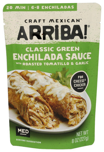 Arriba 
Sauce Enchilada Green, 8 OZ.