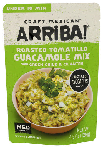 Arriba
Mix Guacamole Rstd Tmtlo, 4.5 OZ.