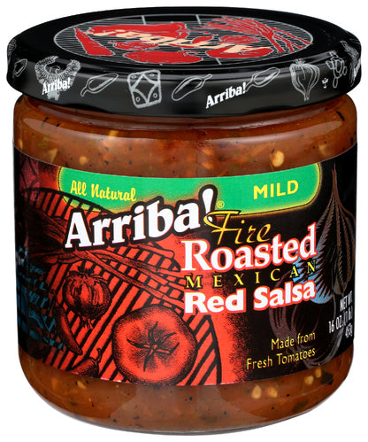Arriba 
Salsa Mild Rstd Tomato, 16 OZ.