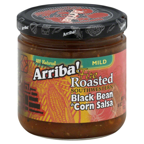 Arriba 
Salsa Blk Bean & Corn, 16 OZ.