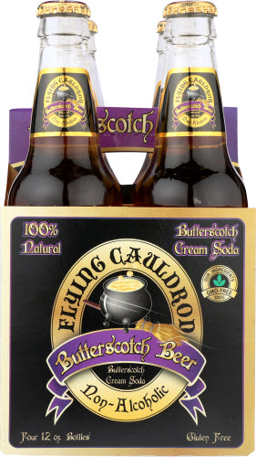 FLYING CAULDRON SODA BTTRSCTCH BREW 4PK - 48 FO