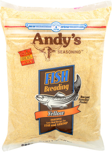 Andys 
Ssnng Fish Yellow, 5 LB.