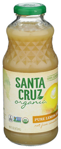 SANTA CRUZ JUICE LEMON 100% - 16 FO