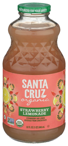 SANTA CRUZ JUICE STRWBRRY LEMONADE - 32 FO