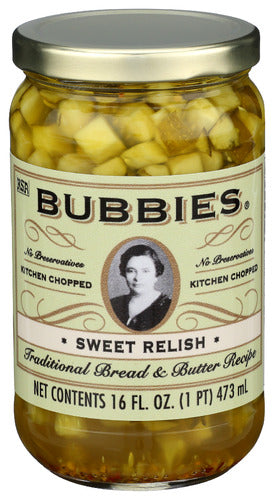 BUBBIES RELISH SWEET - 16 FO